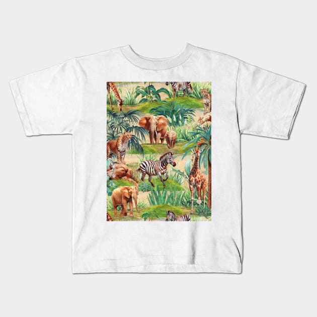Beautiful Forest XI Kids T-Shirt by burcukorkmazyurek